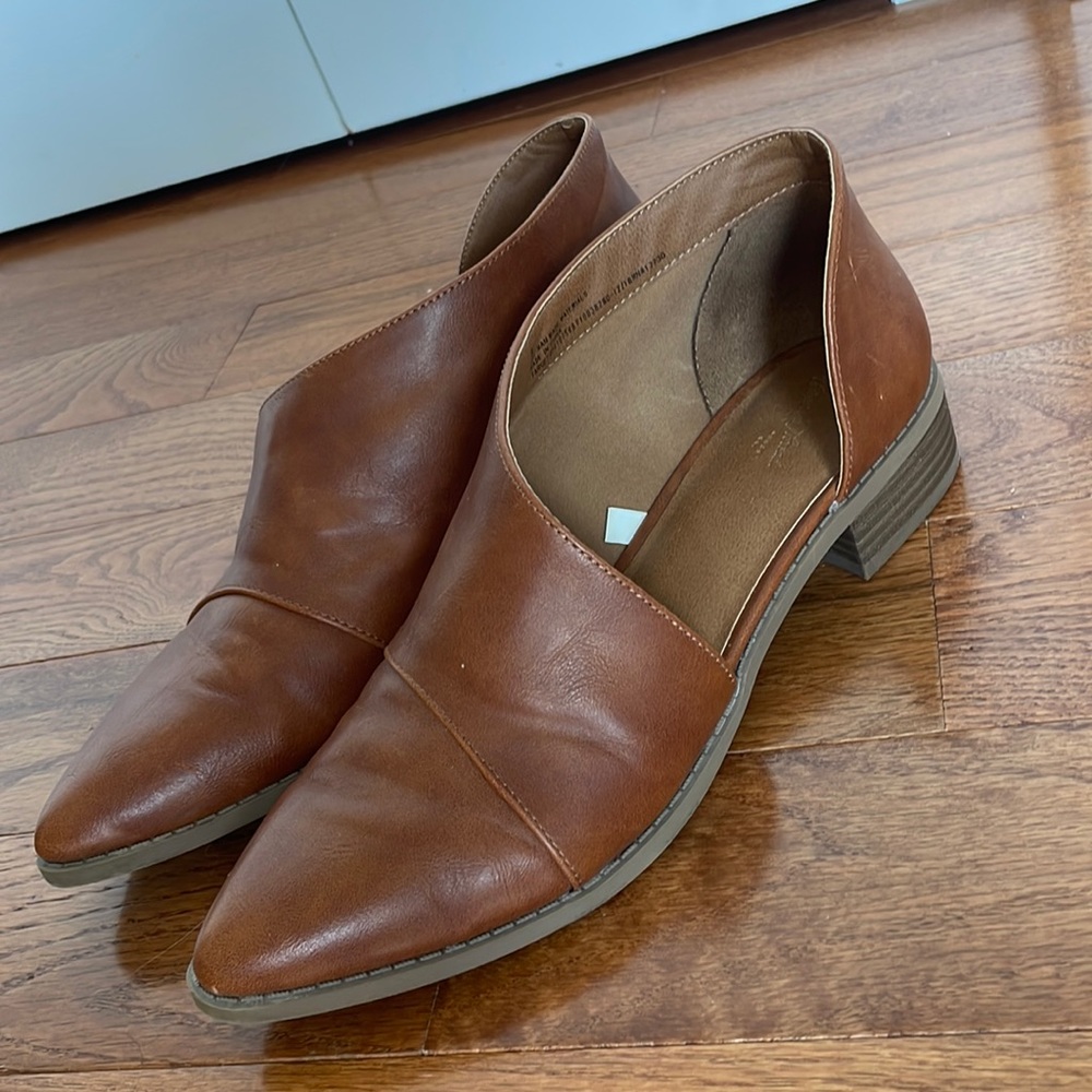 Vegan Leather Universal Thread Peek-a-boo Boots